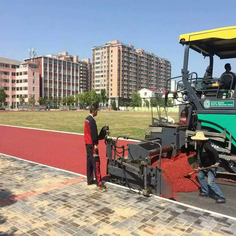 郑州交通学院沥青道路施工