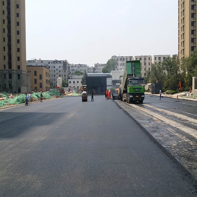 郑州沥青道路摊铺施工基准找平--对比一下这4种方式